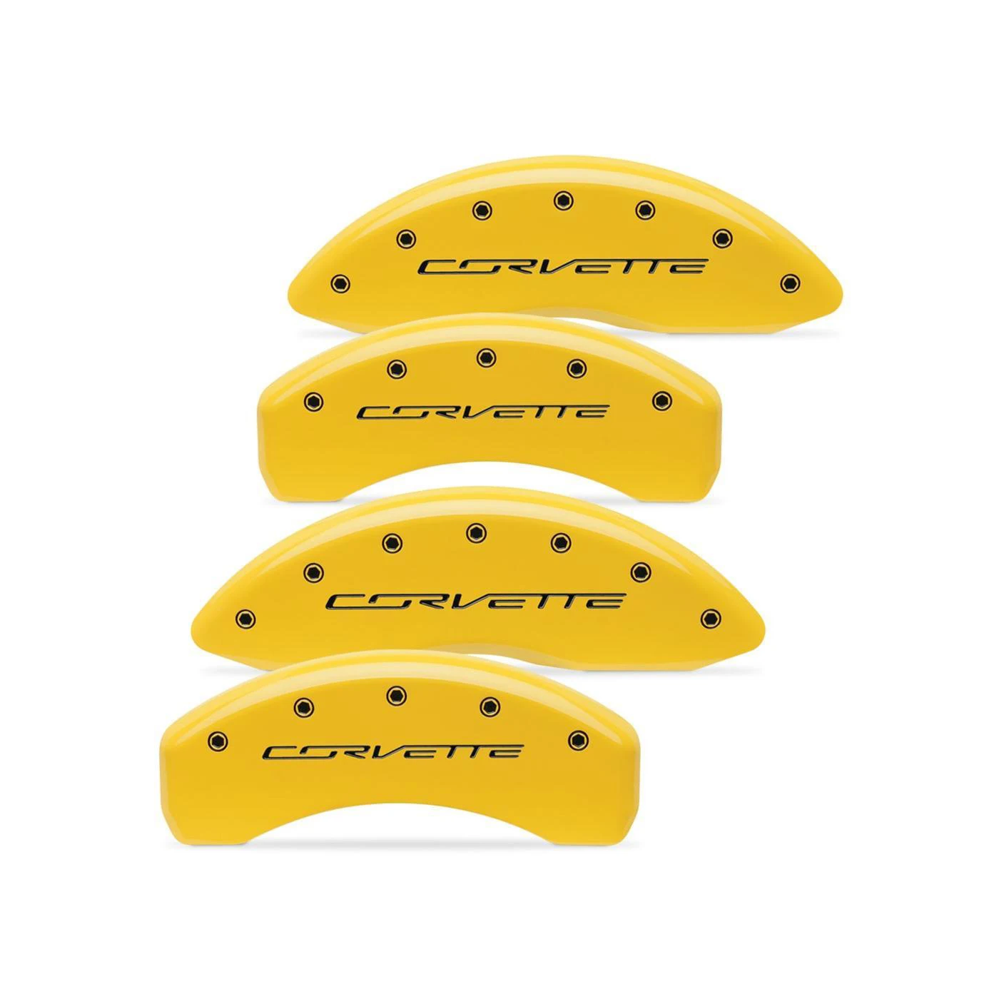 X-4441 Remklauwkappen met Corvette-opschrift (carrosseriekleur) 14-19 - Afbeelding 2