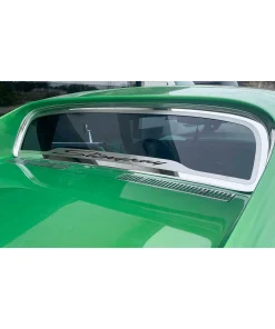 X-4549 Coupé Achterruit Exterieur Roestvrijstalen Afwerking Frame met Carbon Stingray Script 68-75