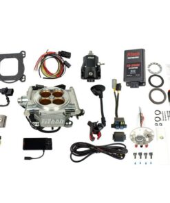 96413 Go EFI 8 1200 HP Bright Aluminum Finish System With Go Fuel Dual Pump In-tank Module, Go Spark CDI Box, and Regulator Master Kit