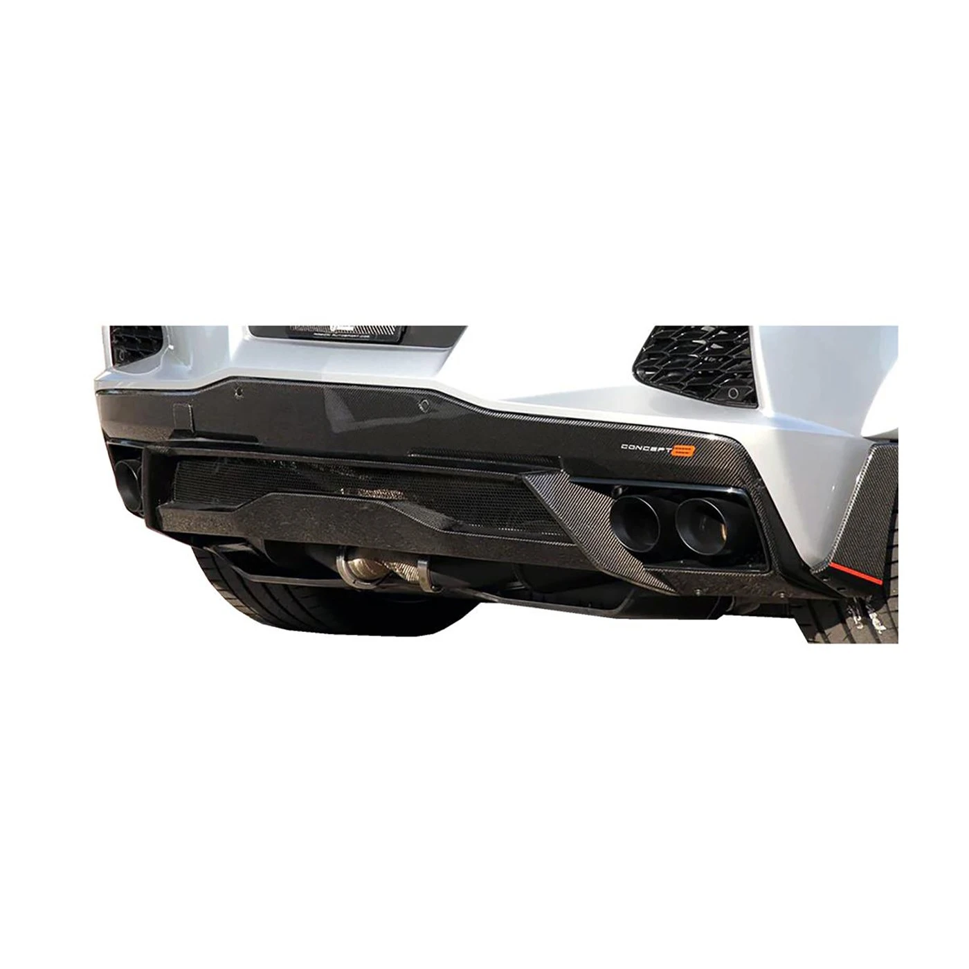 F-891 Concept8 Carbon Fiber Achter diffuser 2020-2025
