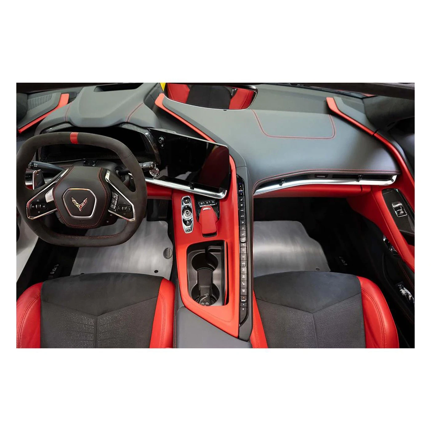 X-4672 Fabspeed aluminium vloermatten 2020-2025 - Afbeelding 4
