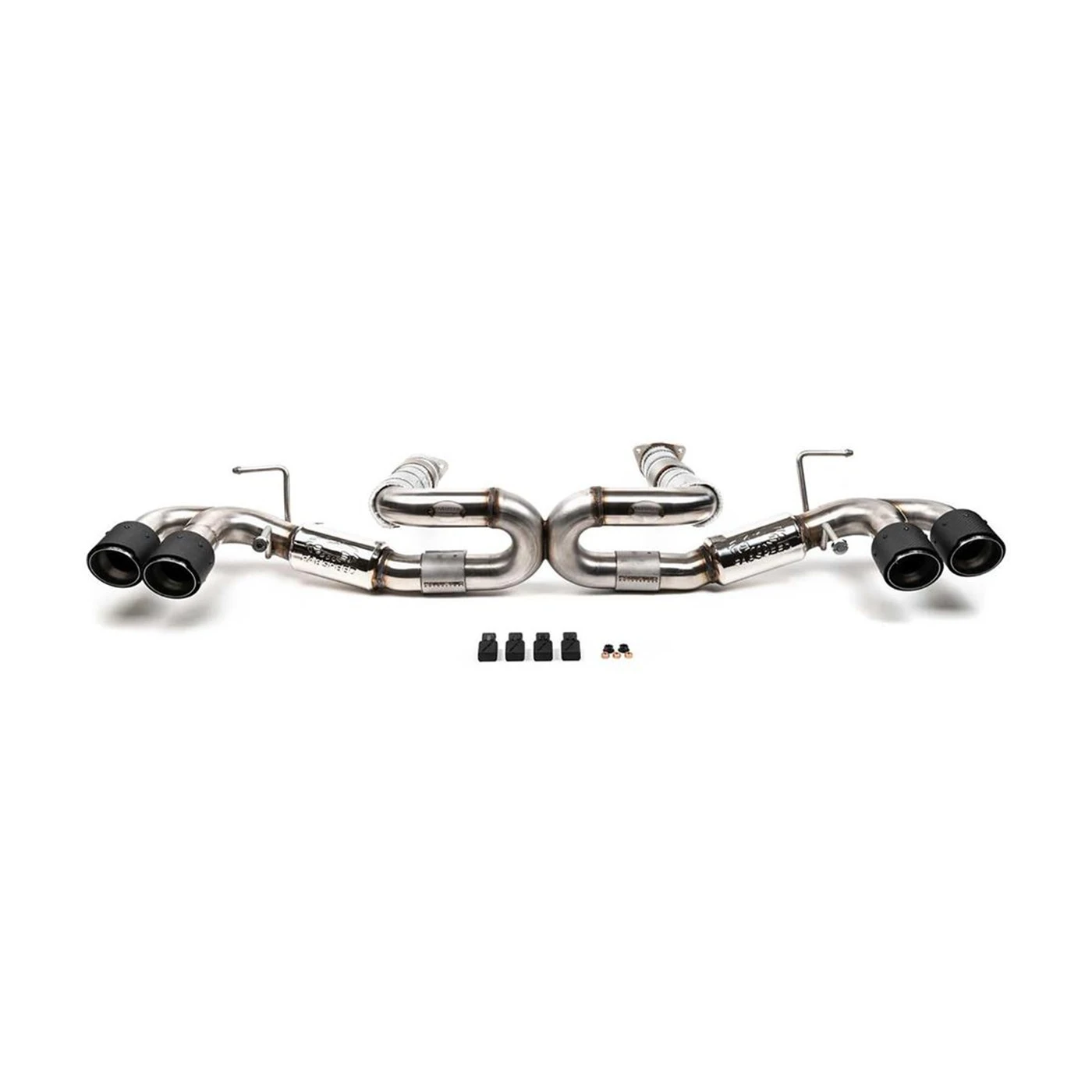 EX-2430 Fabspeed Supersport X-Pipe Uitlaatsysteem Koolstofvezel Tips 20-25
