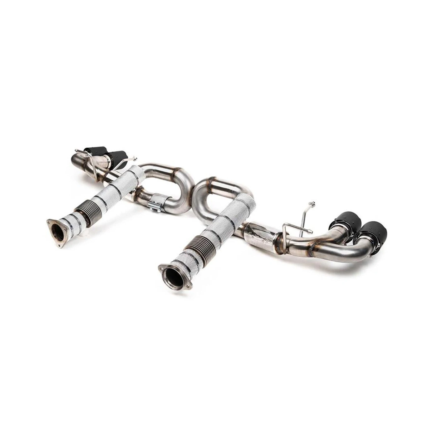 EX-2430 Fabspeed Supersport X-Pipe Uitlaatsysteem Koolstofvezel Tips 20-25 - Afbeelding 3
