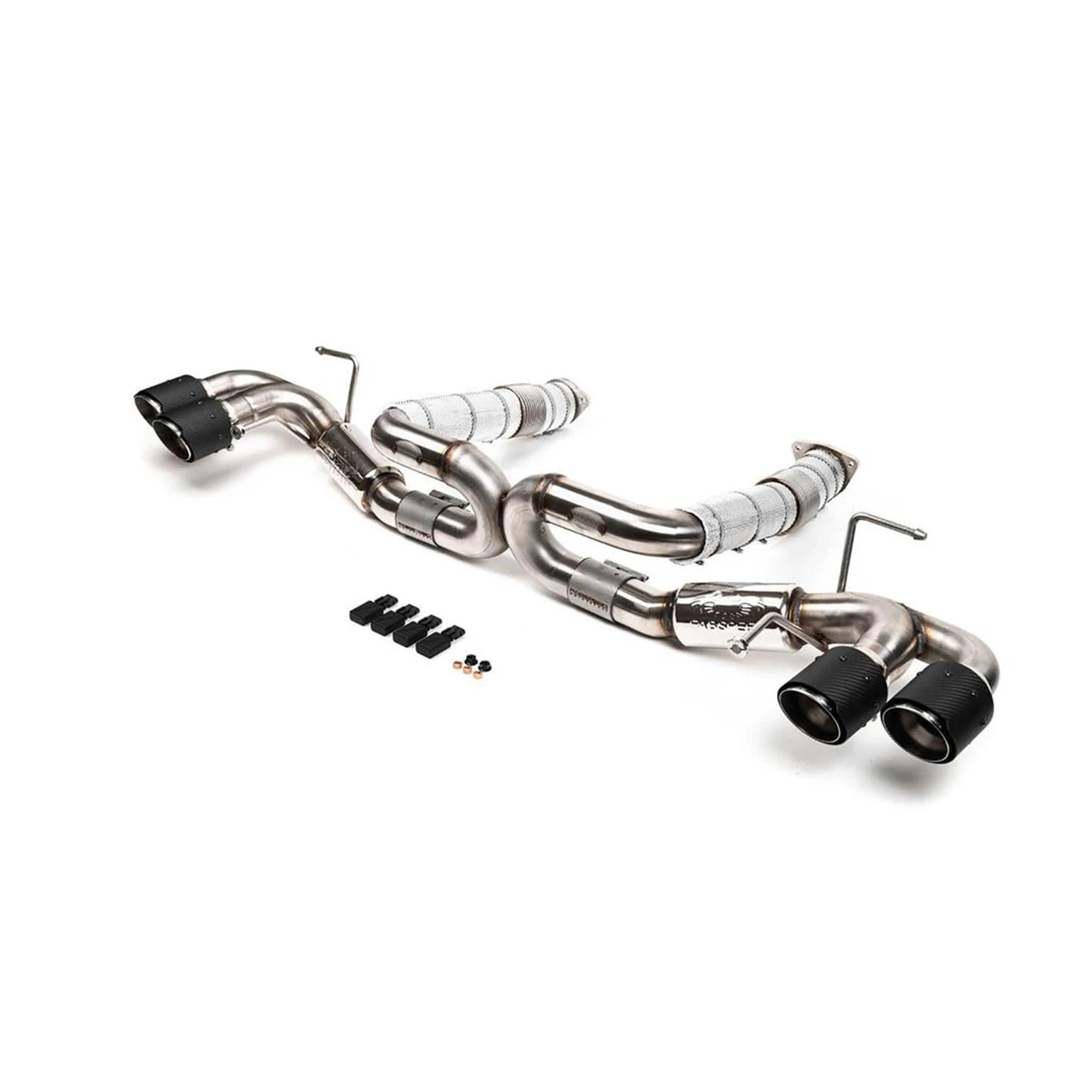 EX-2431 Fabspeed Supersport XPipe Uitlaatsysteem Dubbele Ovale Gepolijste SS Tips 20-25 - Afbeelding 4