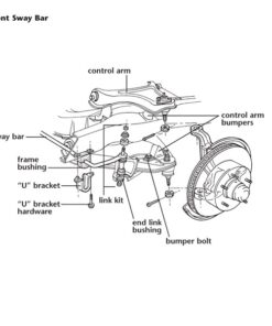 Alternative view of 501-34A Stabilisatorstangframebeugel 68-96