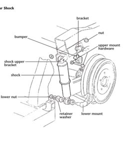 Alternative view of SU-733 Bumpermoeren voor het frame van de draagarm 63-75
