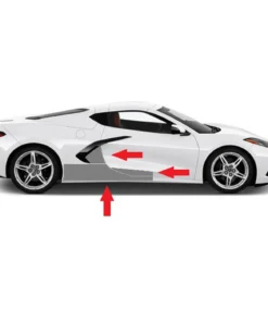 X-4537 Cleartastic Plus zij-rocker, onderste deur en luchtkanaal lakbescherming 20-23