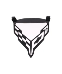 X-4540 Deluxe dakpaneel wandhouder met C8 Corvette embleem 05-23
