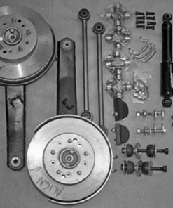 1963-1982 Vervanging van de draagarm, veerpootstang en veerophanging