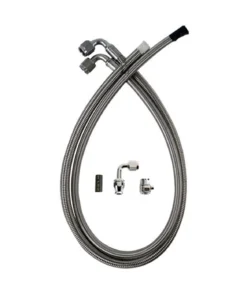 SC-903 Detroit Speed ​​stuurbekrachtiging roestvrijstalen slangen set 63-79
