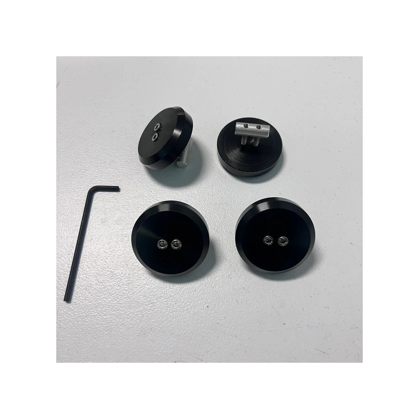 X-4651 Bolt-On Stealth Cerakote Aluminium Jack Pad Set 97-24