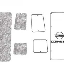 X-3817 AcoustiSHIELD motorkapisolatie (C4-embleem) 92-96