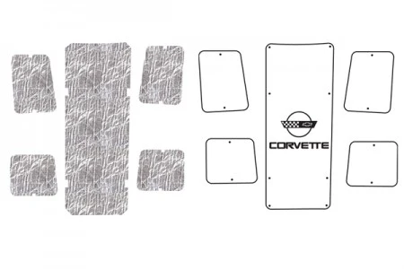 X-3817 AcoustiSHIELD motorkapisolatie (C4-embleem) 92-96
