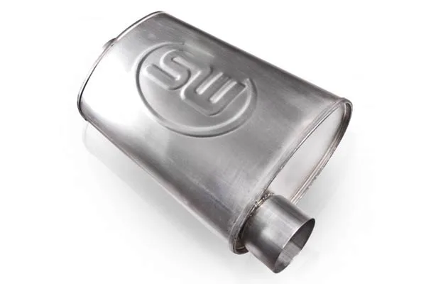 EX-2159 Stainless Works 2,5 inch uitlaatsysteem met S-buis dempers 92-96 - Afbeelding 3