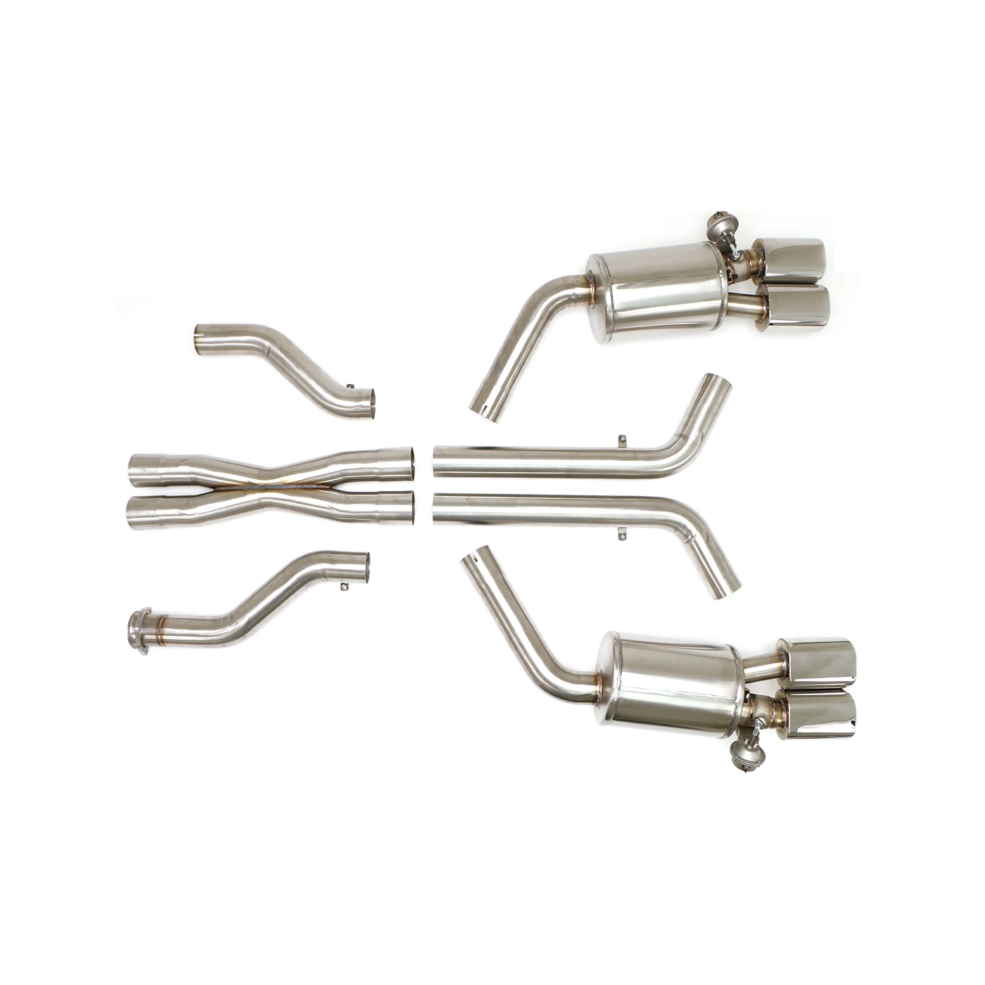 EX-2183 LT1 BBE 3 inch Tri-Flo Fusion uitlaatsysteem 92-95