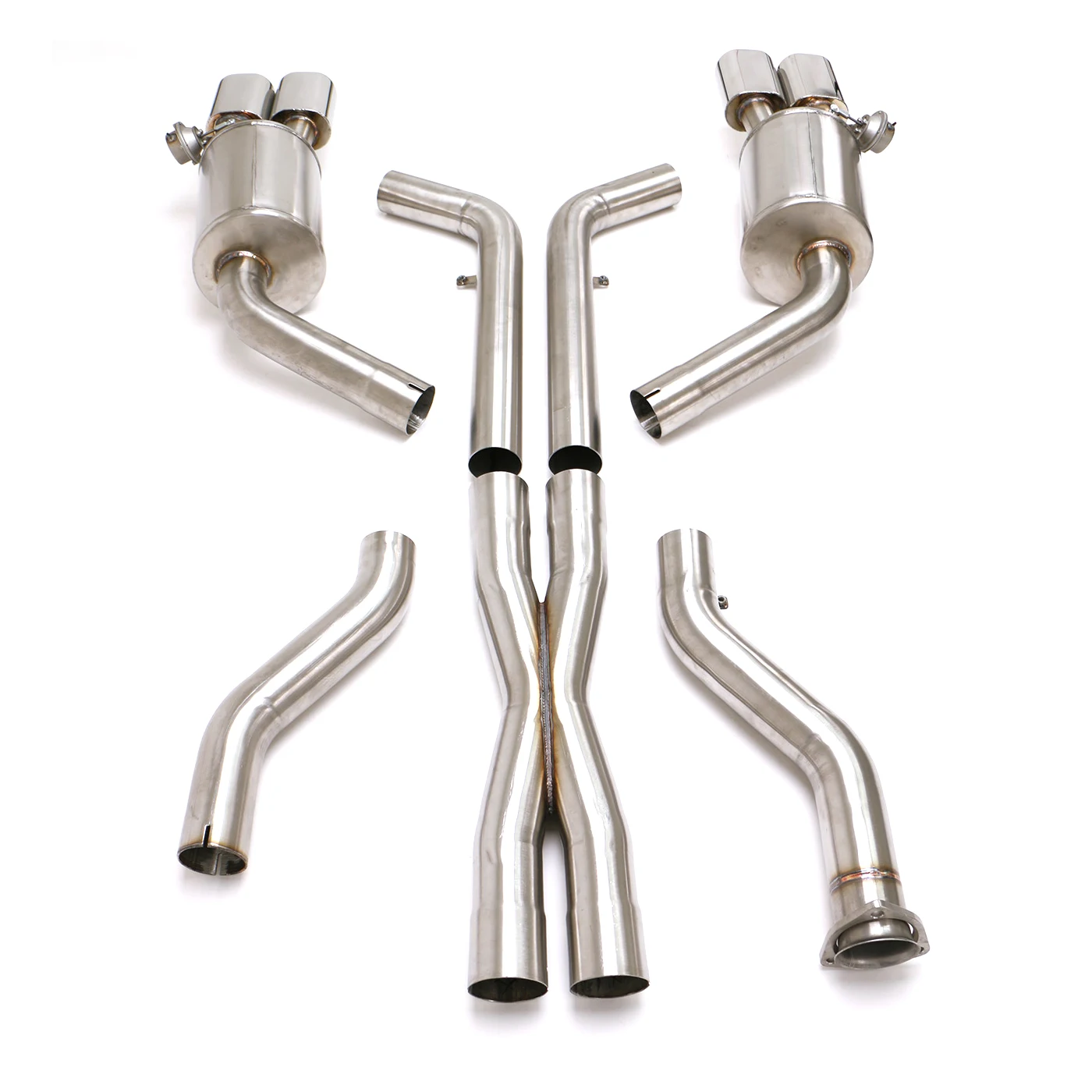 EX-2183 LT1 BBE 3 inch Tri-Flo Fusion uitlaatsysteem 92-95 - Afbeelding 4