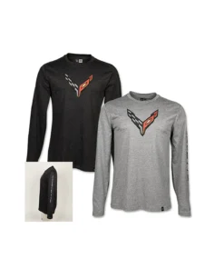 VW-1789 Corvette Carbon Flash T-shirt met lange mouwen 2020
