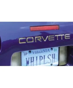 X-628 "Corvette" vinyl belettering set (voor en achter) 91-96