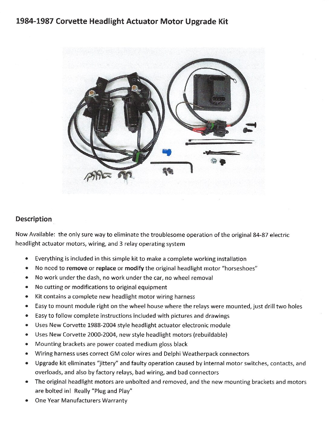 Alternative view of M-2880 Upgradekit voor koplampmotor 84-87 (auto set)