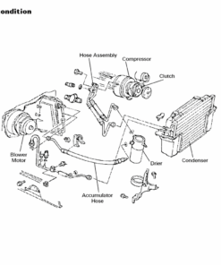 Alternative view of AC-243 AC Accumulator/Droger Slangassemblage 84