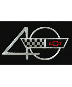 I-1617 ACC vloermatten met geborduurd 40th-embleem 93