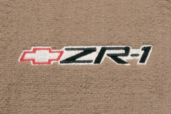 I-1620 ACC-vloermatten voor modellen uit 1990-1993 met geborduurd ZR1-embleem - Afbeelding 2