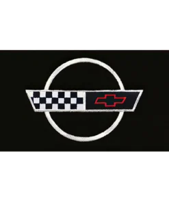 I-1729 ACC TruVette vloermatten voor modellen uit 1994-1996 met geborduurd C4-embleem