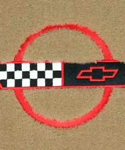 Alternative view of I-2369 Lloyd Ultimat vloermatten met C4-embleem voor modellen uit 1991-1994