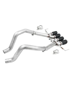 EX-2451 Z06/ZR1 AWE met AFM Track Edition Axle-Back uitlaat met zwarte uiteinden 14-19
