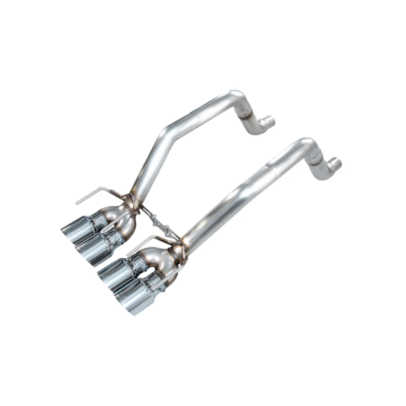 EX-2470 AWE Axle-Back uitlaat Track Edition met chromen uiteinden 09-13