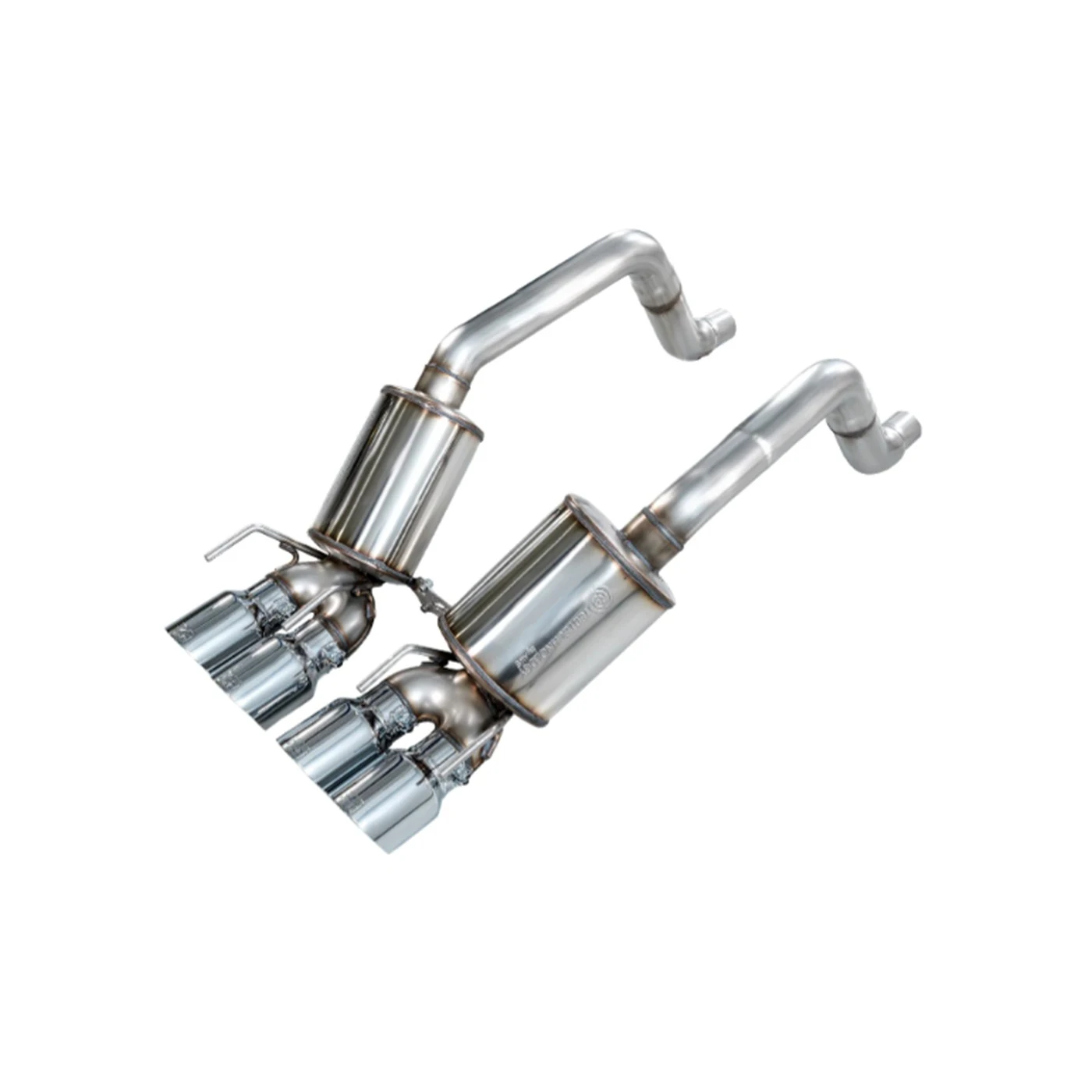 EX-2472 AWE Axle-Back uitlaat Touring Edition met chromen uiteinden 09-13