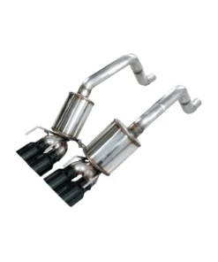 EX-2476 Z06/ZR1 AWE Track Axle-Back uitlaat met zwarte diamantvormige uitlaatstukken 06-13