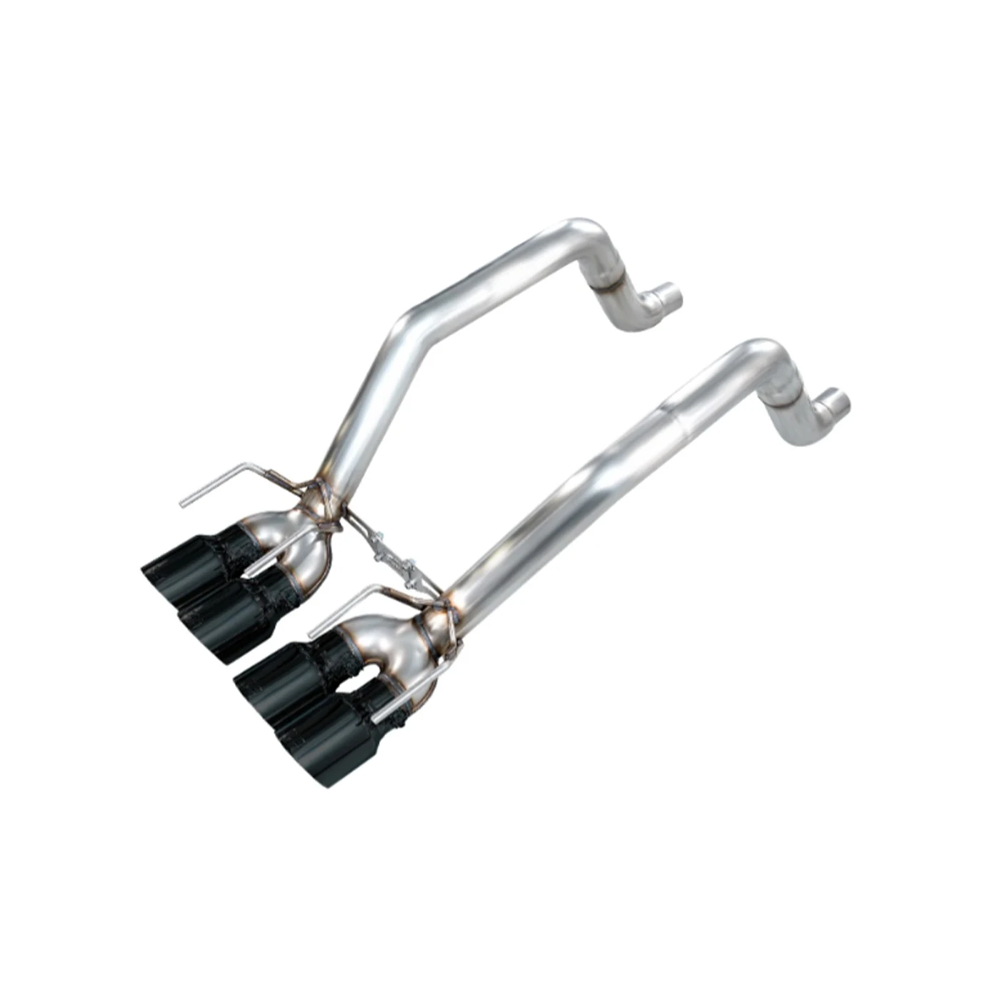 EX-2478 Z06/ZR1 AWE Touring Axle-Back uitlaat met diamantzwarte uiteinden 06-13