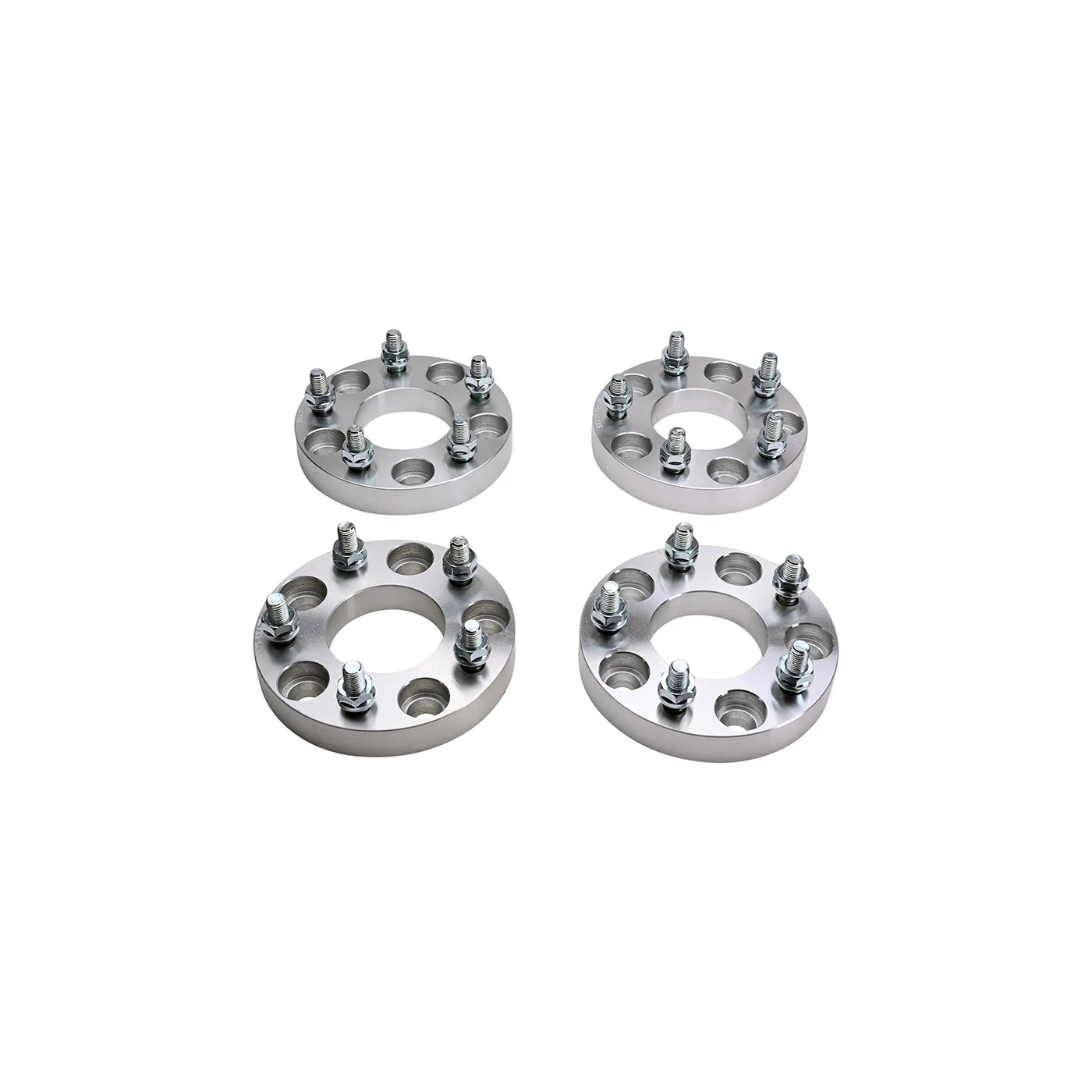 H-1178 Aluminium wieladapters 25 mm - Natuurlijke afwerking 84-87 - Afbeelding 2