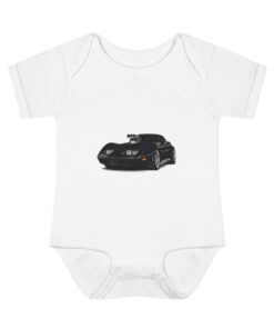Alternative view of Corvette Baby Bodysuit