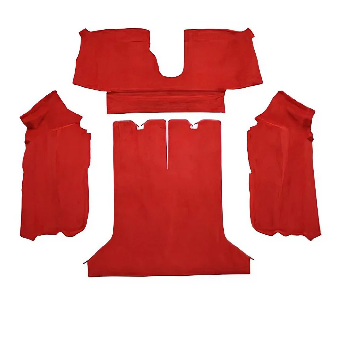 I-2617 Coupe Achterste Alleen Tapijt set (Mass Back) 84-87