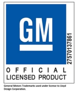 Alternative view of I-2370 Lloyd Ultimat vloermatten voor modellen uit 1995-1996 met C4-embleem en Corvette-logo.