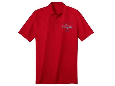 101790 Polo Shirt - Red With Your 62 Exterior, Interior And Cove Colors