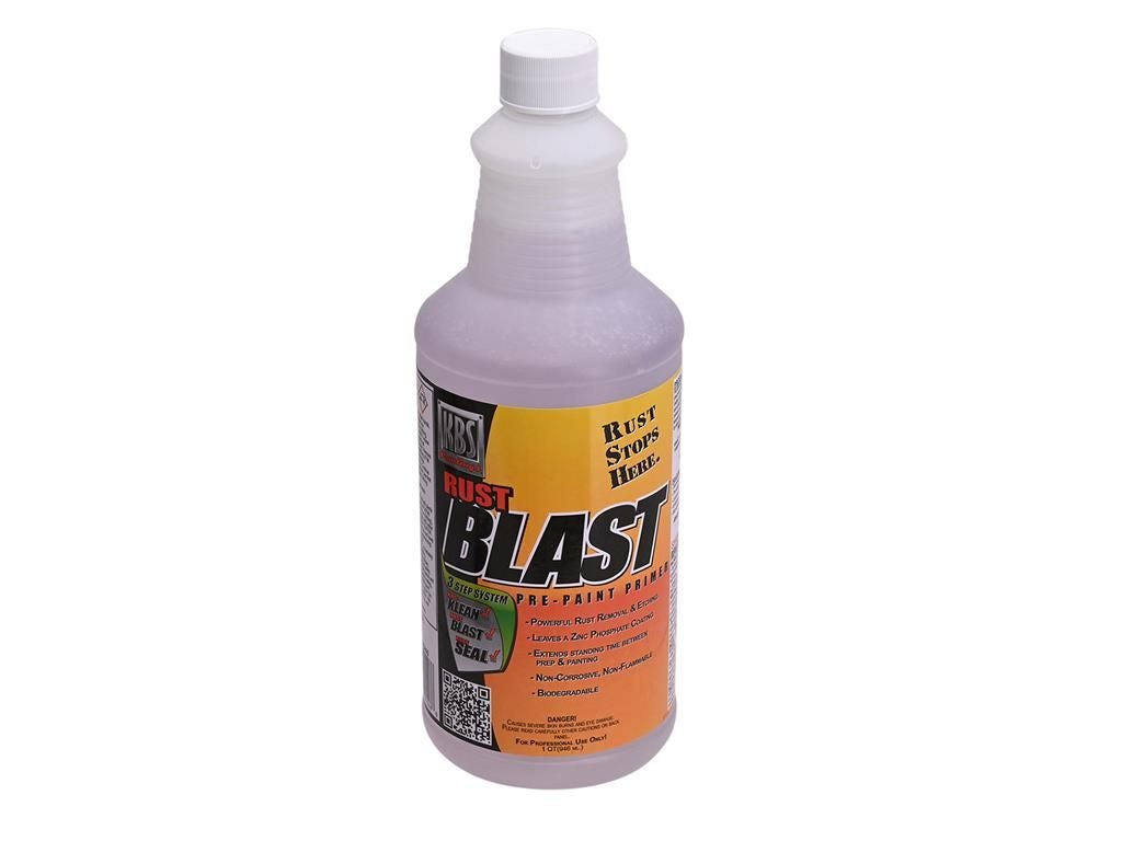 101842 RustBlast - Powerful Metal Acid Etch - Rust Remover Quart