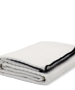 102572 Adams Waffle Weave Microfiber Drying Towel / Cloth 24" x 36"