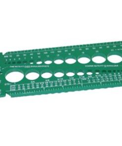 102633 USS / SAE And Metric Bolt And Nut Gauge