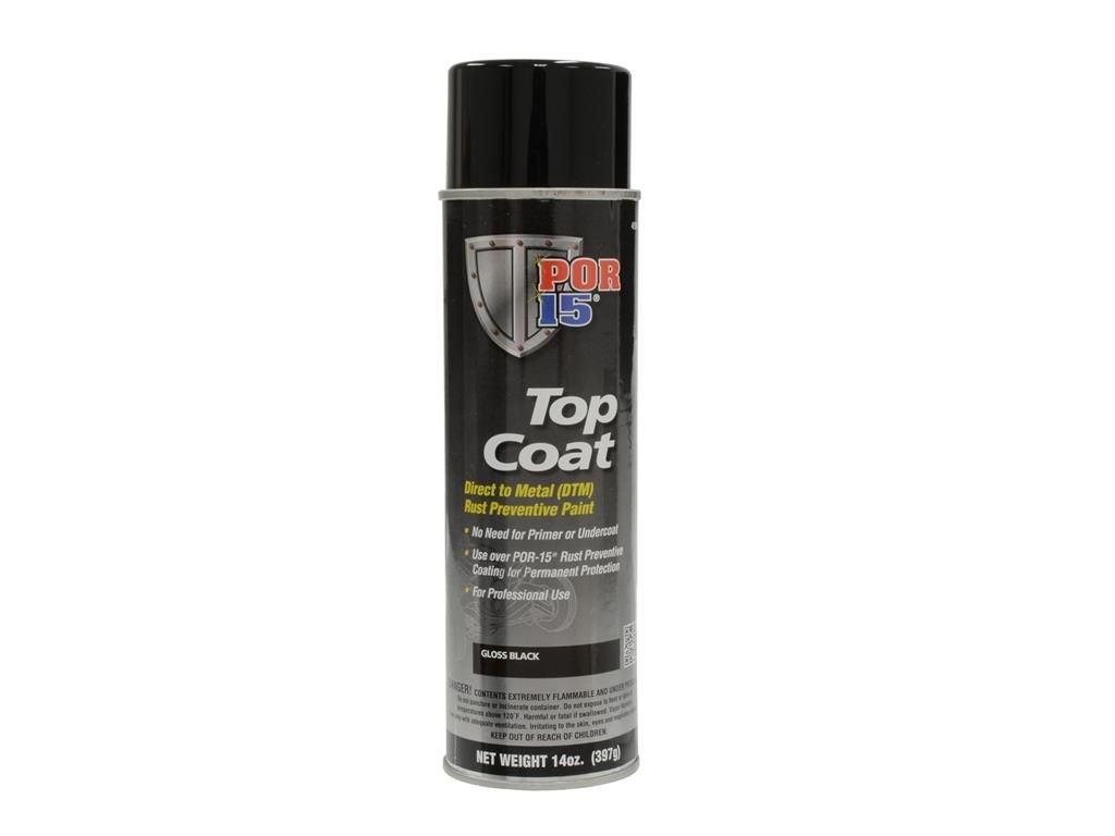 102712 Blacktop Chassis Coater Gloss Black KBS Chassis Paint - Aeresol