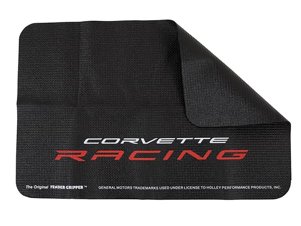 102993 Black Fender Gripper Cover With Corvette Racing - Afbeelding 2