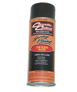 103536 Detail Paint - Low Gloss Black Under Hood & Suspension Reconditioning