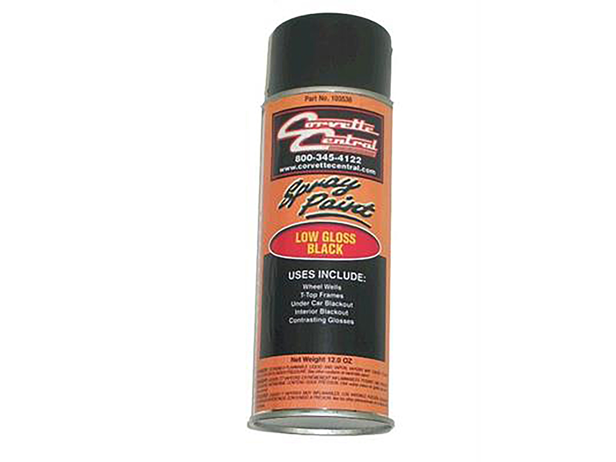 103536 Detail Paint - Low Gloss Black Under Hood & Suspension Reconditioning