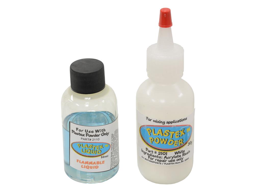 103854 Plastex - Plastic Repair Kit - White ( Best Adhesion For General Repair ) - Afbeelding 2