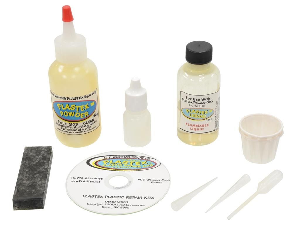 104948 Plastex - Plastic Repair Kit - Clear ( Transparent For General Repair )