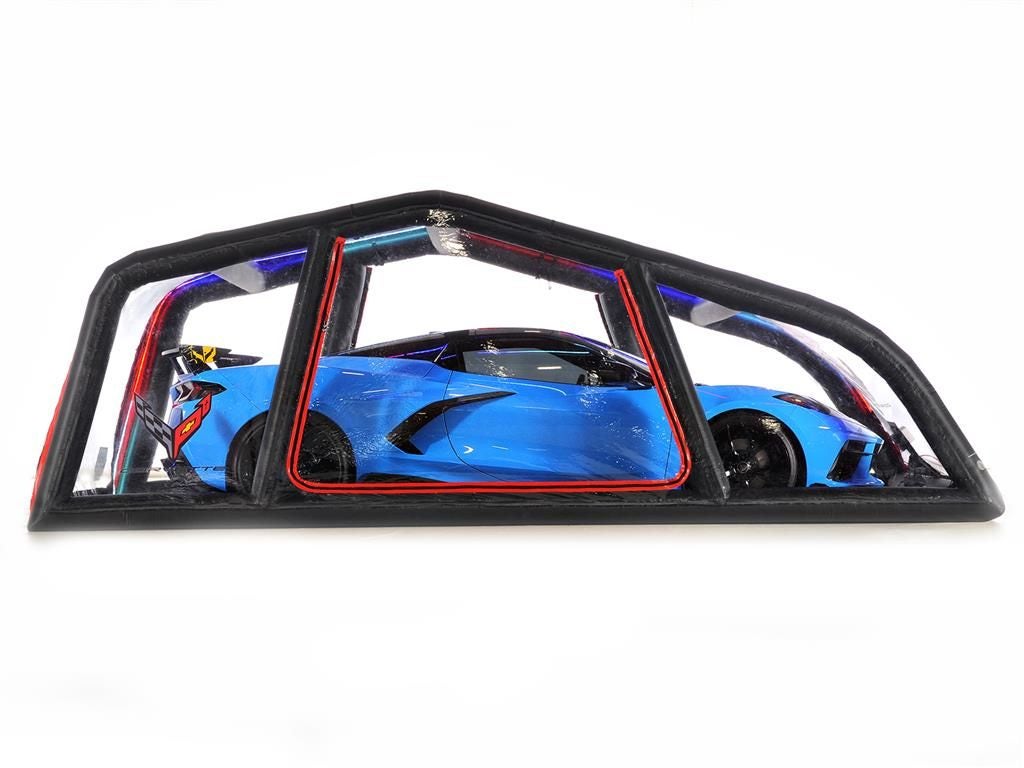 108679 16' SC1 Auto Cappulse-showcase met Corvette-logo