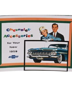 111264 1959 Corvette-accessoireboek