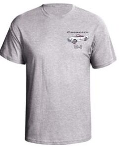 111529 53-55 T-shirt - Grijs met de kleuren van het exterieur en interieur van uw auto